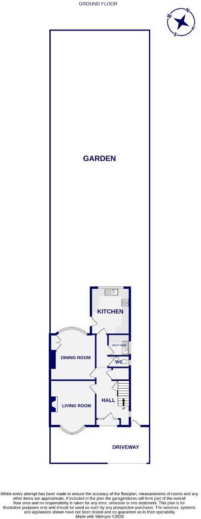 Manor Drive North, York floorplan