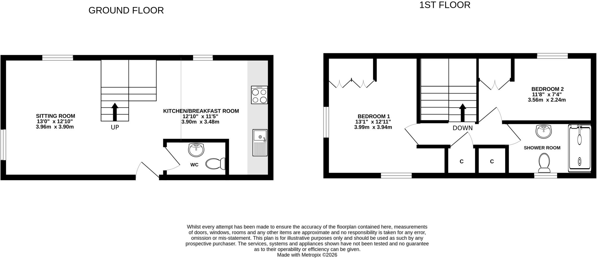 Hiscott, Barnstaple, Devon, EX31 floorplan