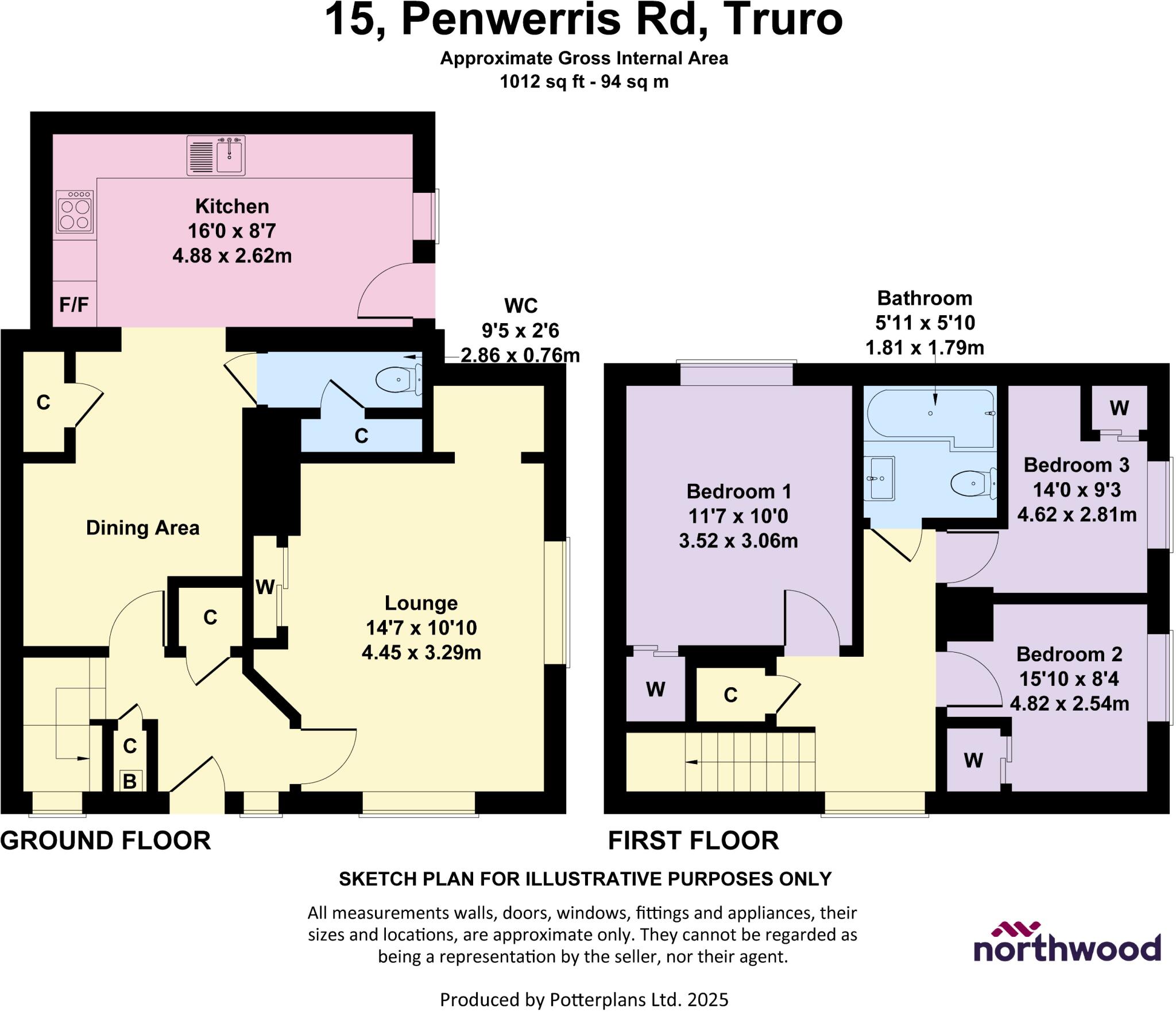 Penwerris Road, Truro, TR1 floorplan