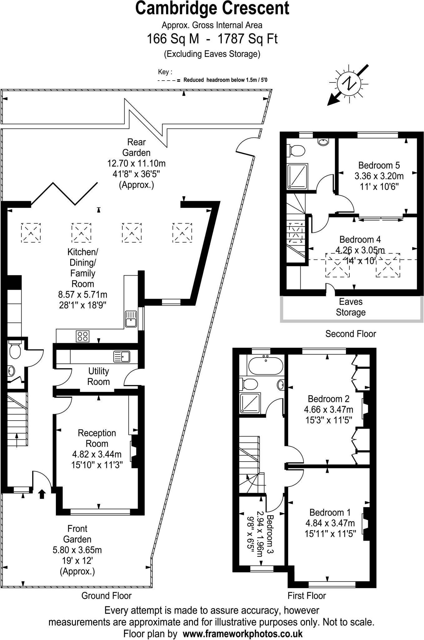 Cambridge Crescent, Teddington, Middlesex, TW11 floorplan