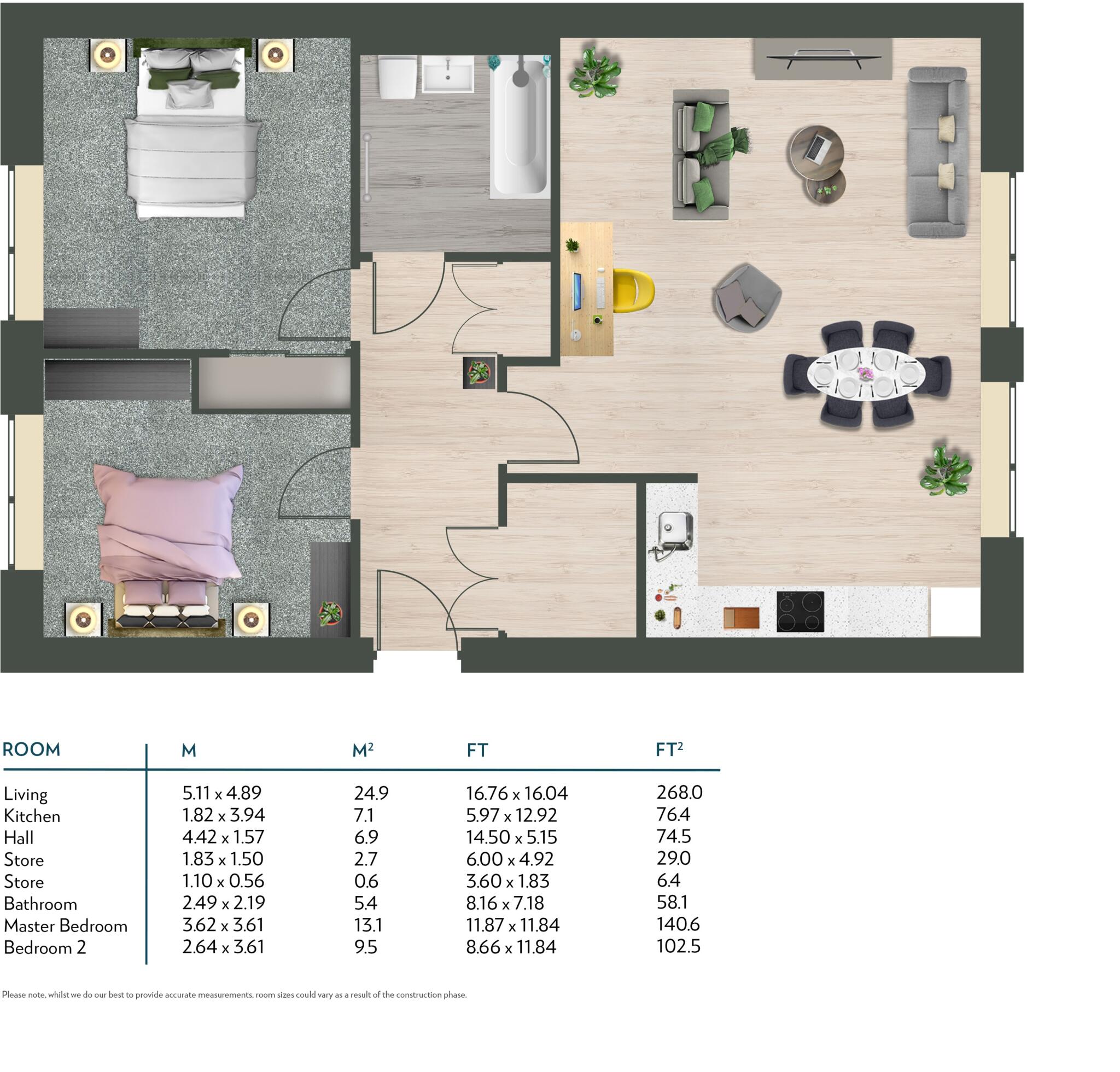 Casa, Vista Park, Glasgow, G33 floorplan