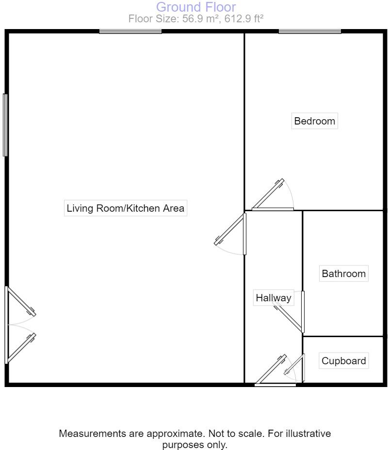 Robins Corner, Evesham, Worcestershire, WR11 floorplan