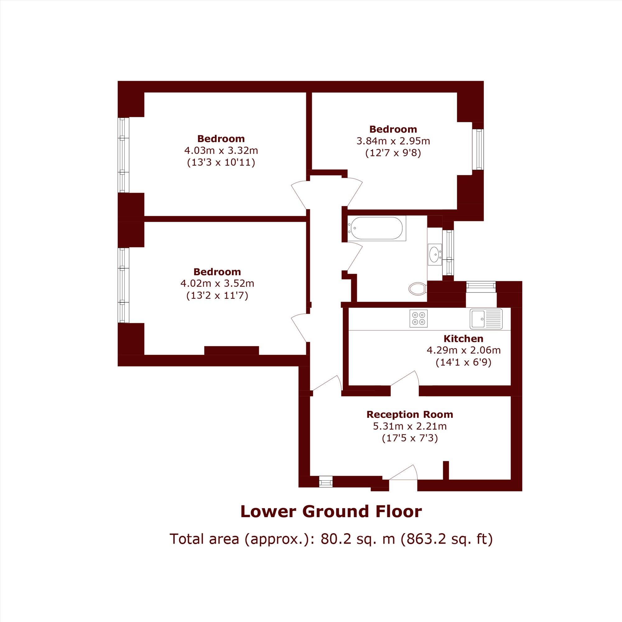 Blomfield Court, London floorplan