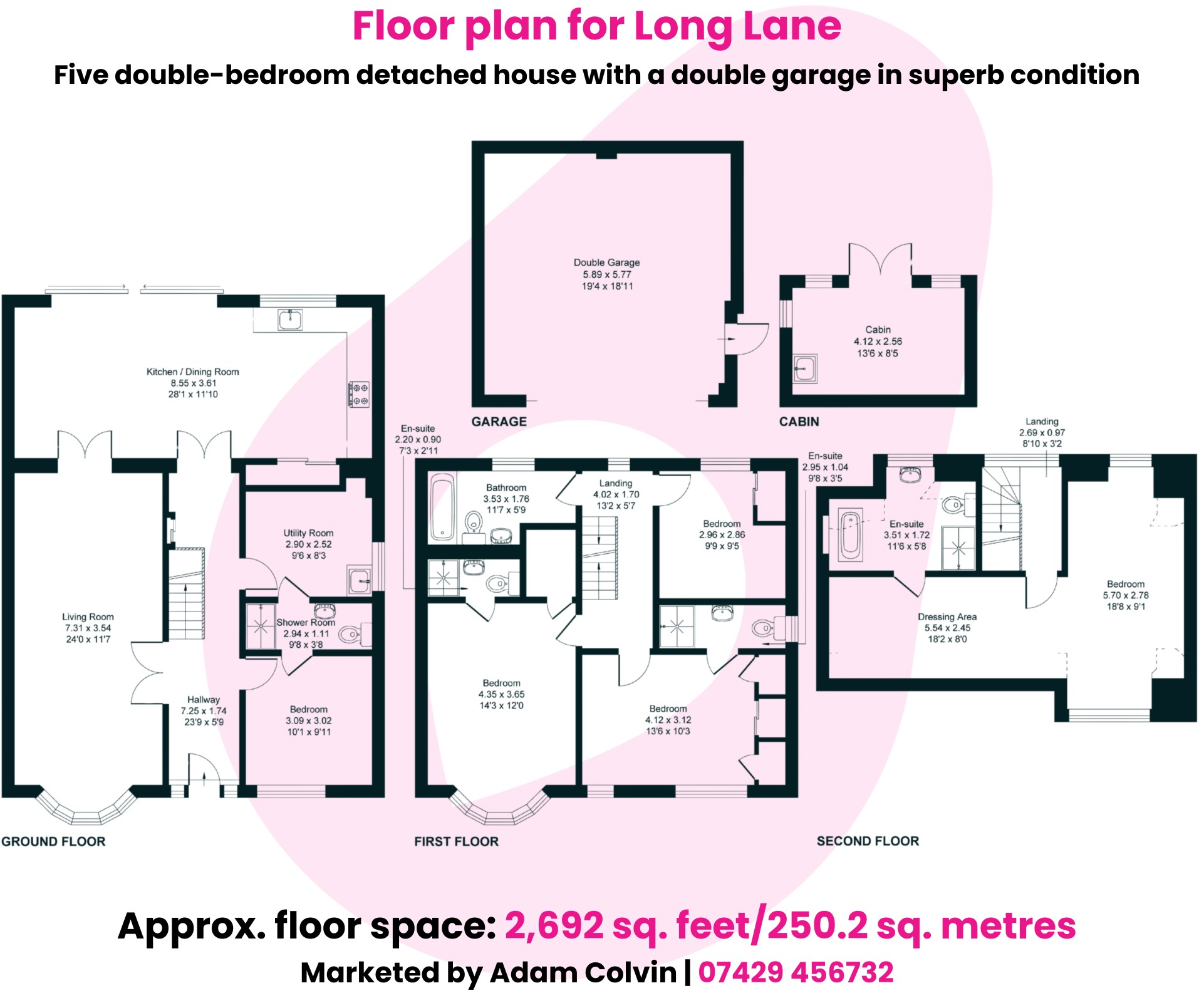 Long Lane, Tilehurst, Reading, Berkshire, RG31 floorplan