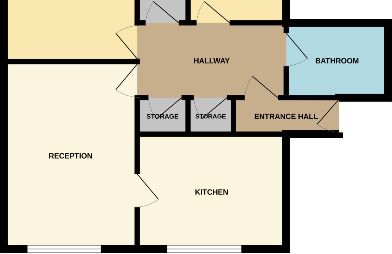 58 Dryden Street, Nottingham, Nottinghamshire NG1 4EY floorplan