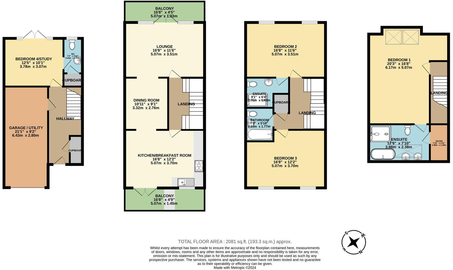 Custom House Lane, West Hoe, Plymouth floorplan