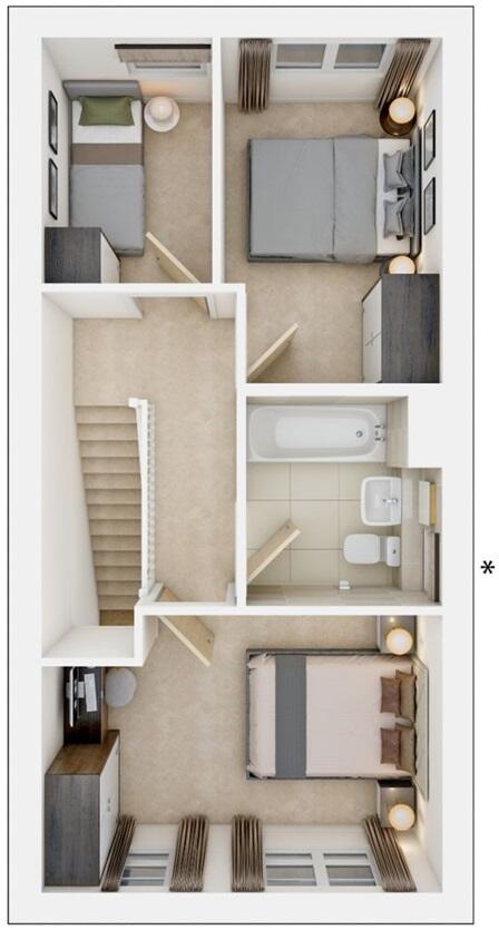 Lunar Crescent, 
Sherford, 
Plymouth,
Devon, 
PL9 8XY floorplan