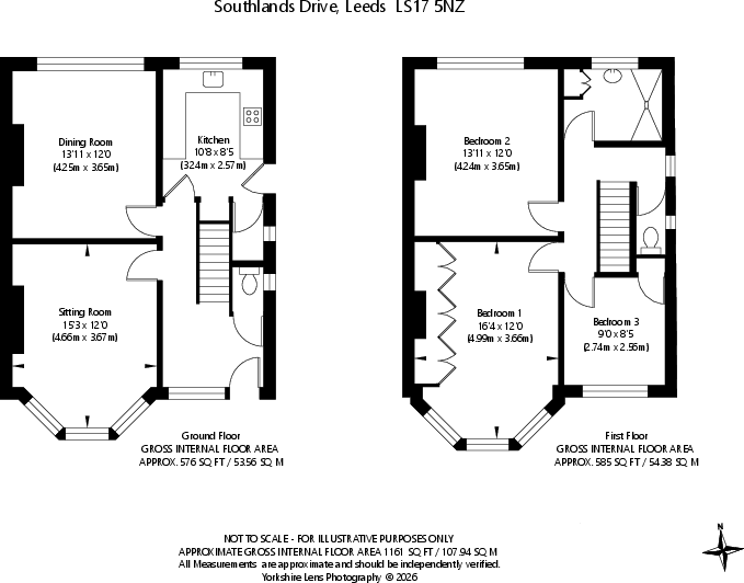 Southlands Drive, Moortown floorplan