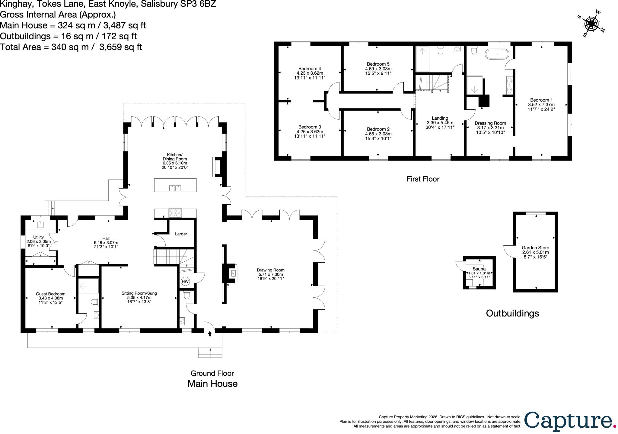 Tokes Lane, East Knoyle, Wiltshire, SP3 floorplan