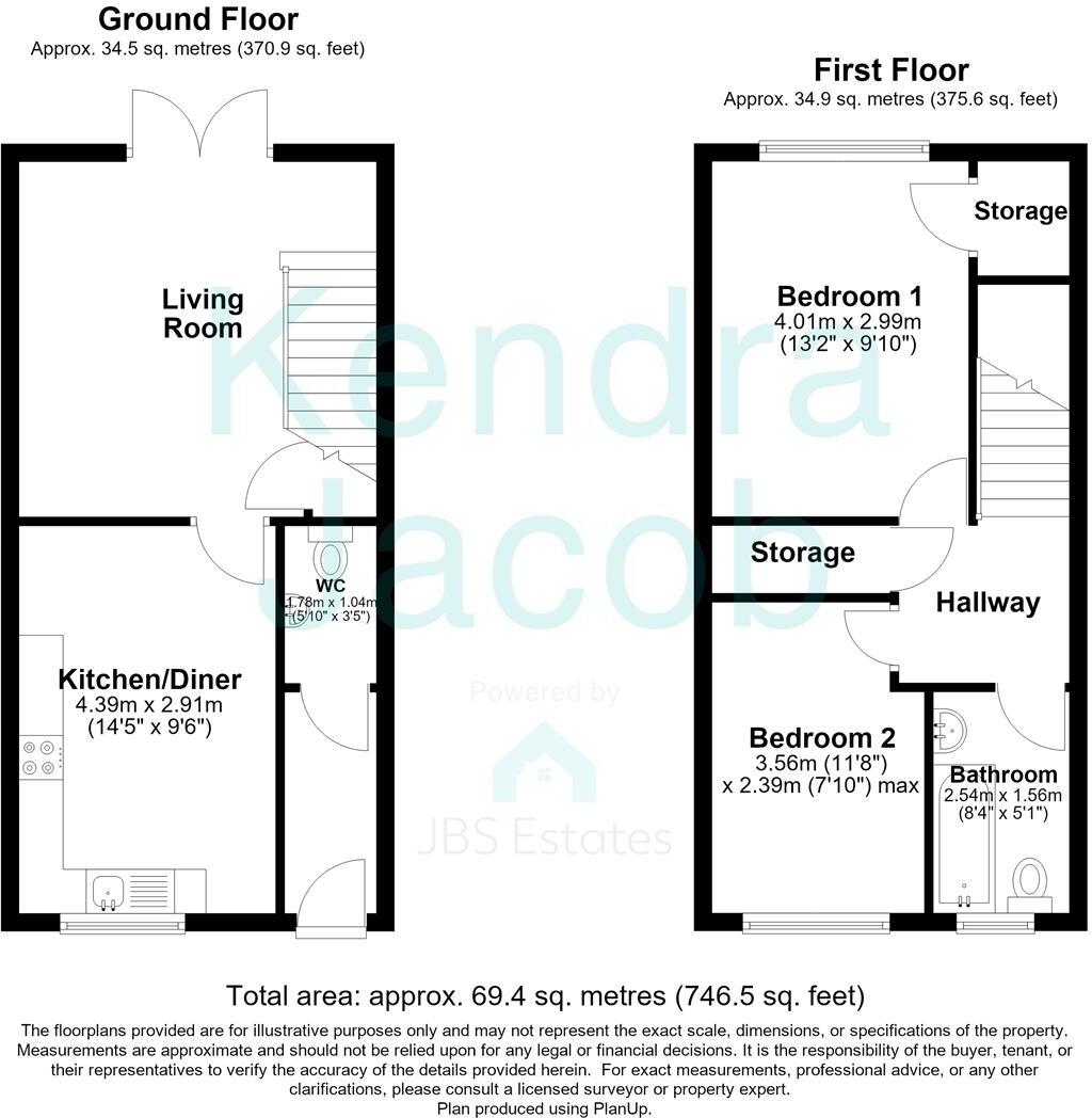 Warren Drive, Worksop floorplan