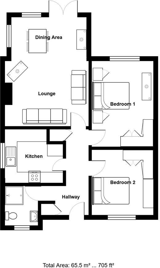 Revell Park Road, Plymouth floorplan