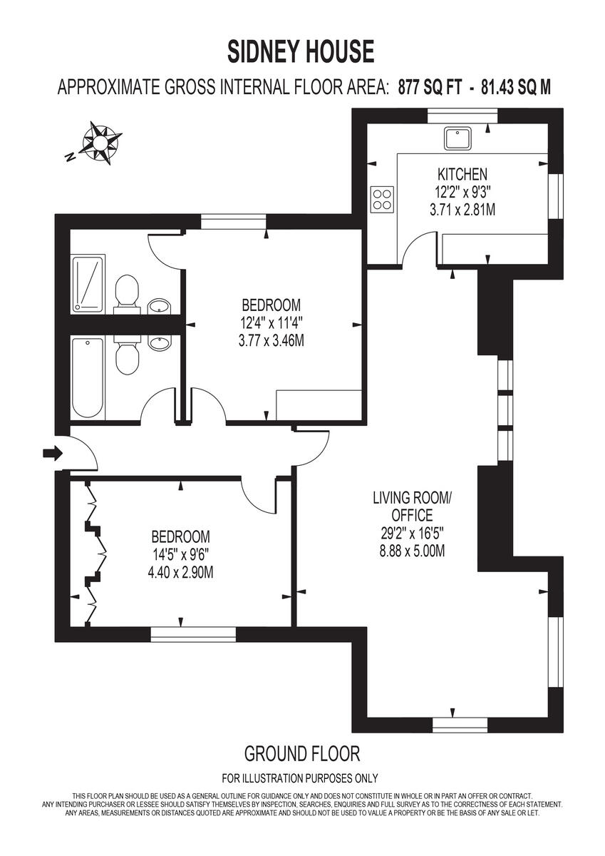 Gilbert Close, London floorplan