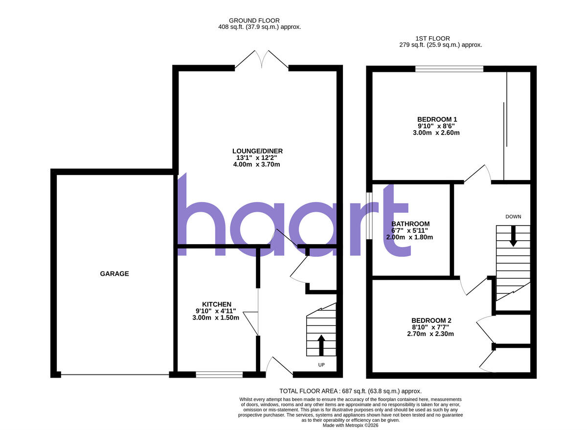 Beardsley Drive, Chelmsford floorplan