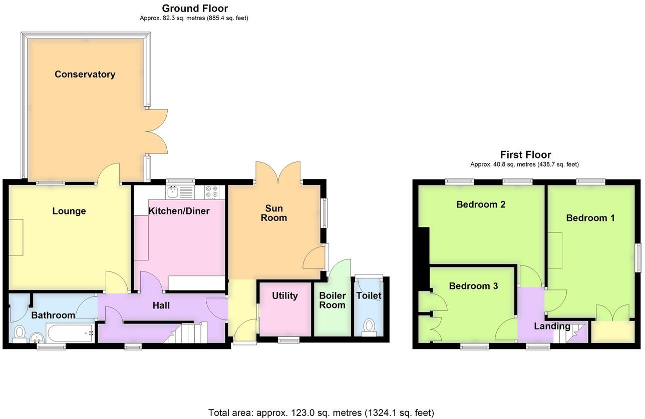 Gypsey Drove, Friskney, Boston, PE22 floorplan