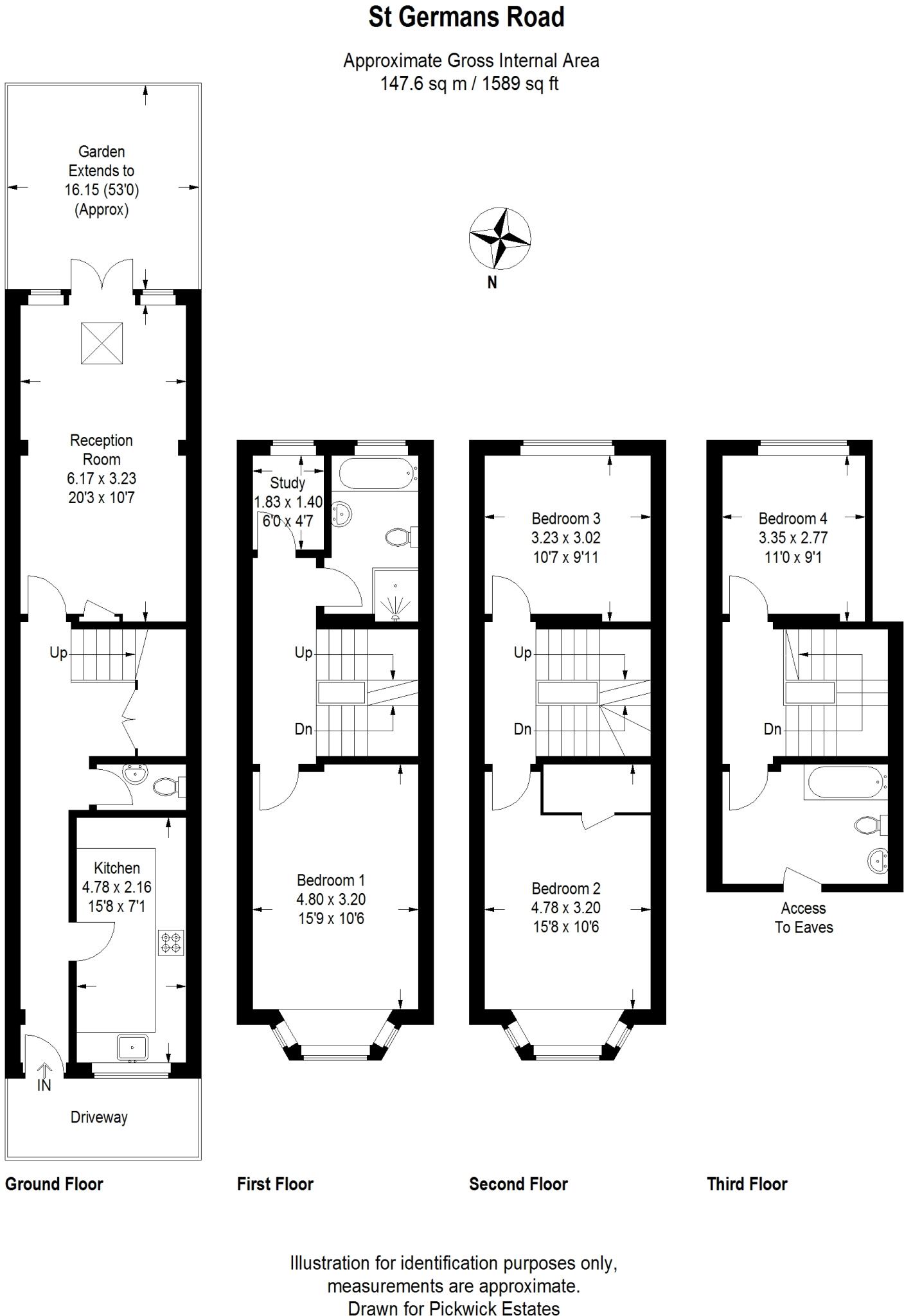 St Germans Road floorplan