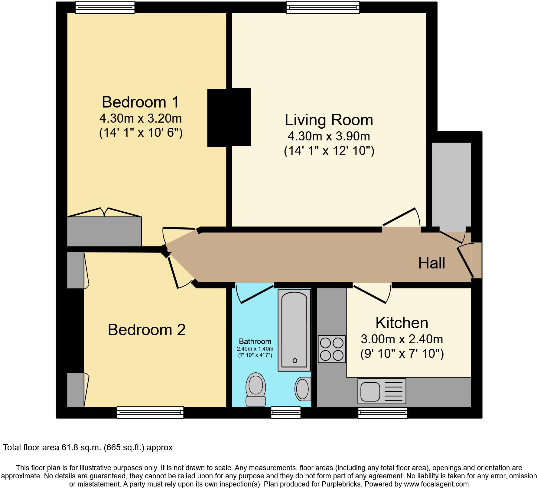 Barrie Street, Dunfermline, KY12 floorplan