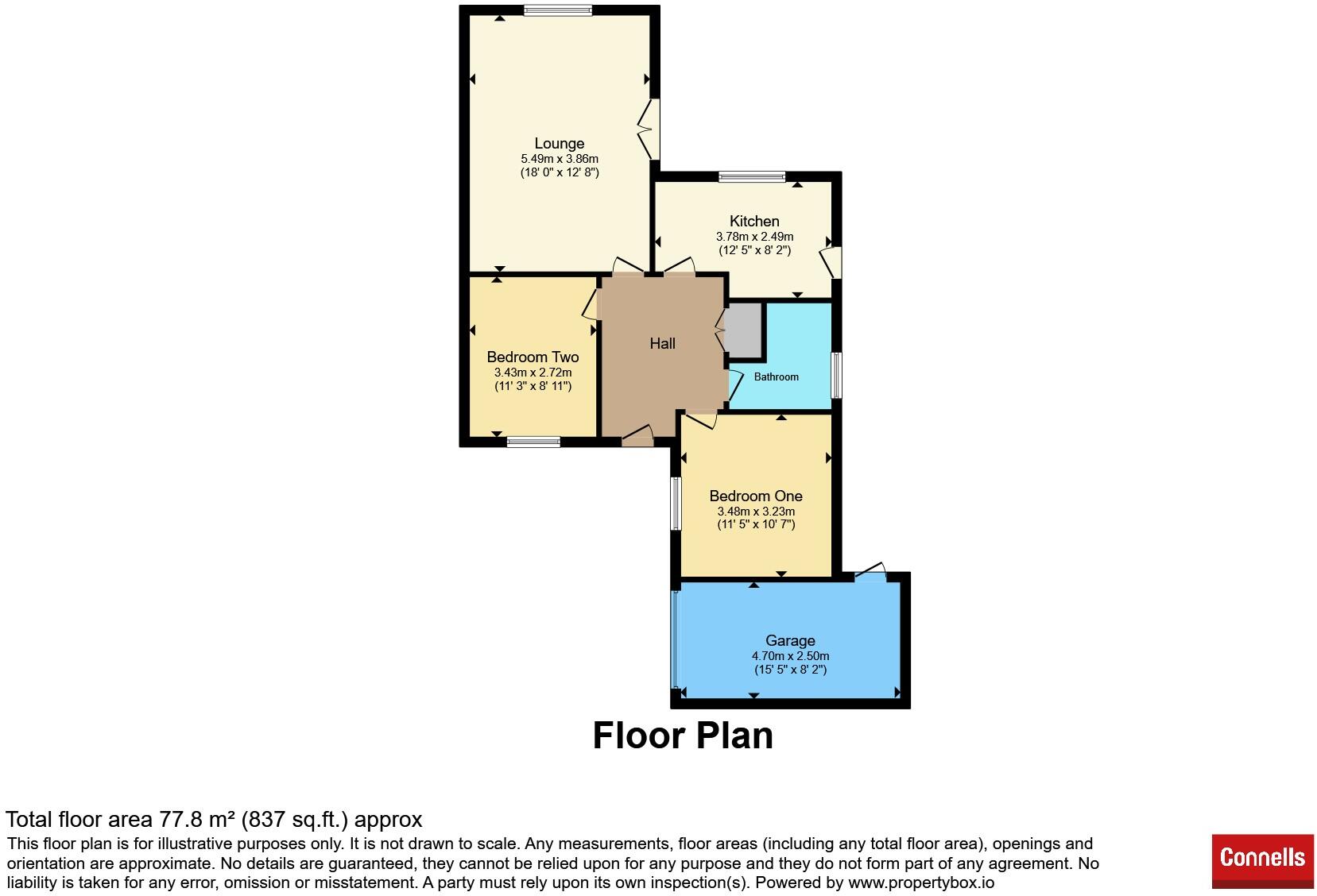 Grosvenor Way, Barton Seagrave, KETTERING floorplan