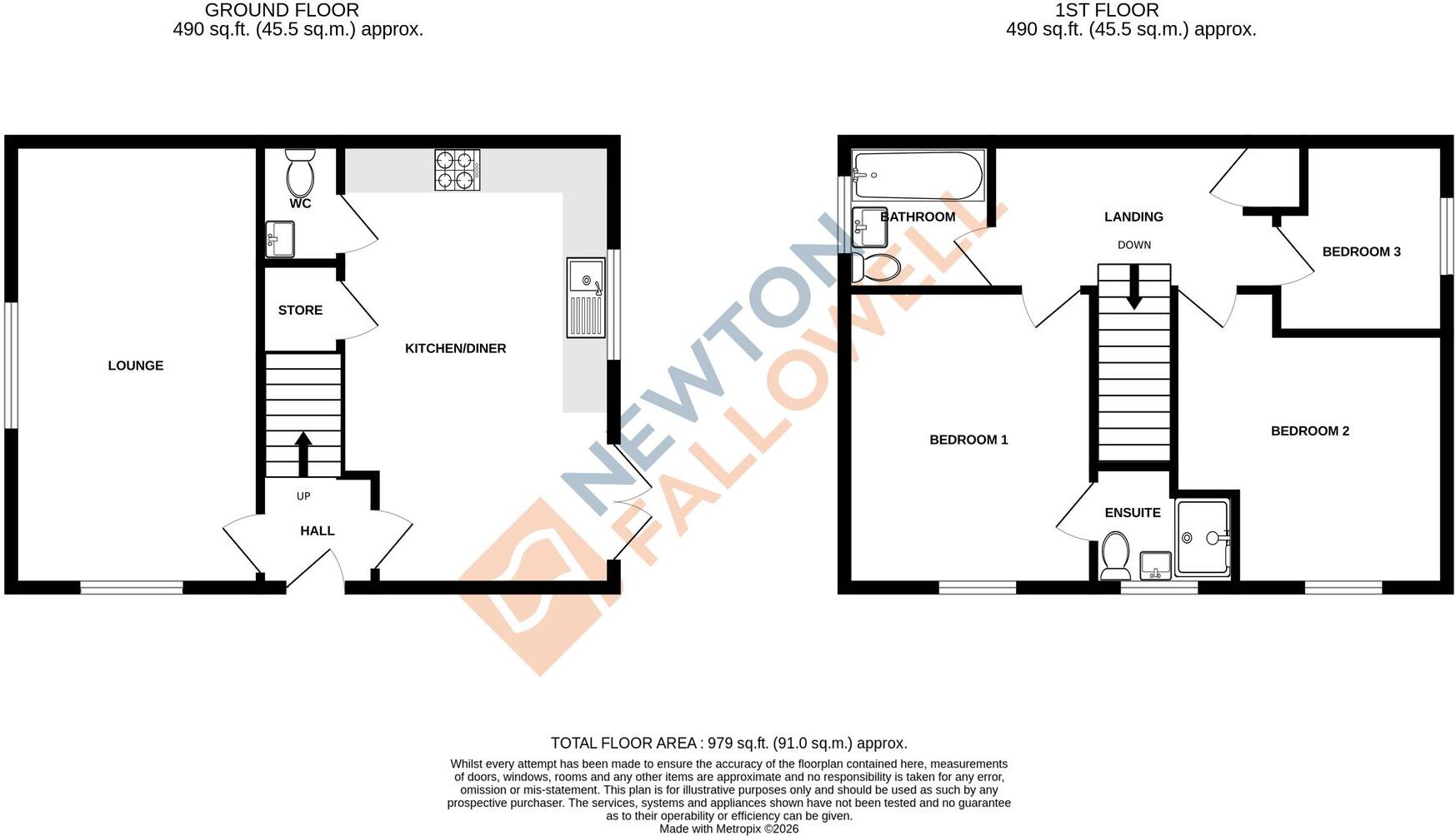 Benson Place, Wittering, PE8 floorplan