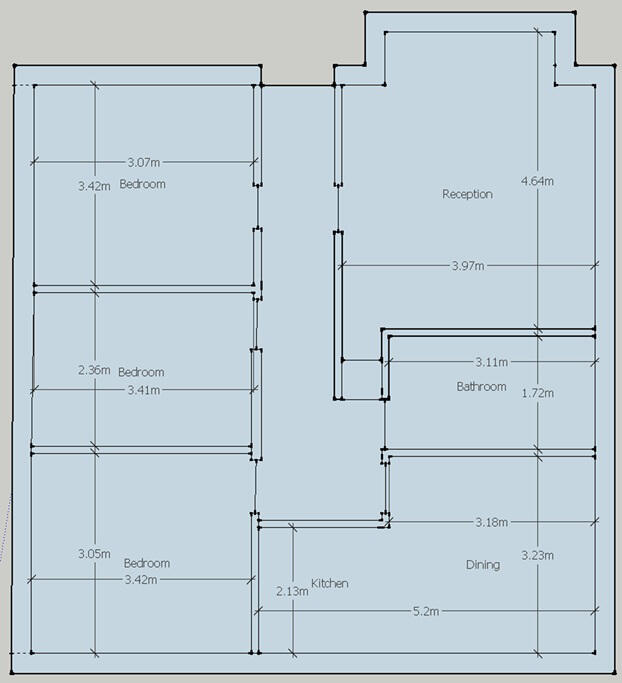Russell Grove, Bristol, BS6 7UE floorplan
