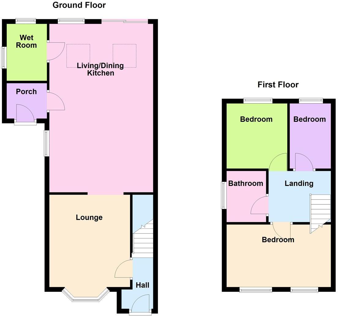 Cadle Close, Stoney Stanton, Leicester floorplan