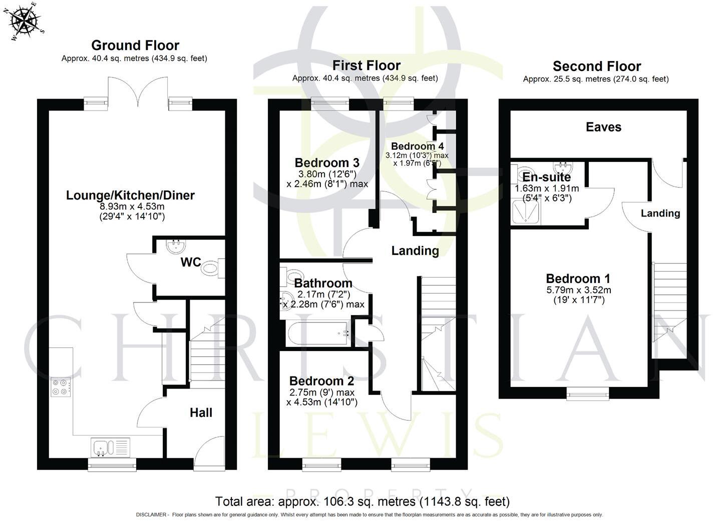Fleming Drive, Evesham floorplan