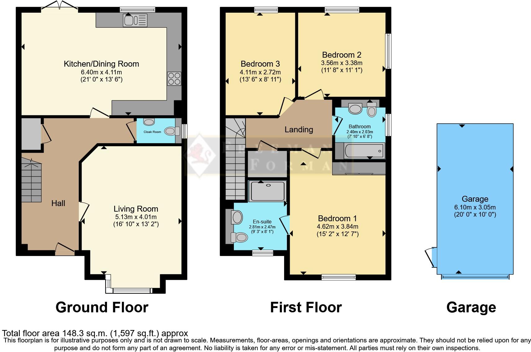 Danforth Way, Ringmer, Lewes, BN8 floorplan