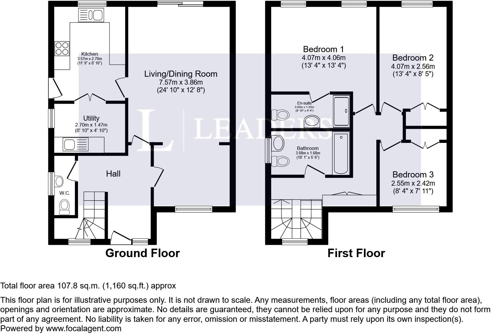 Wingerworth Park Road, Spondon, DE21 floorplan