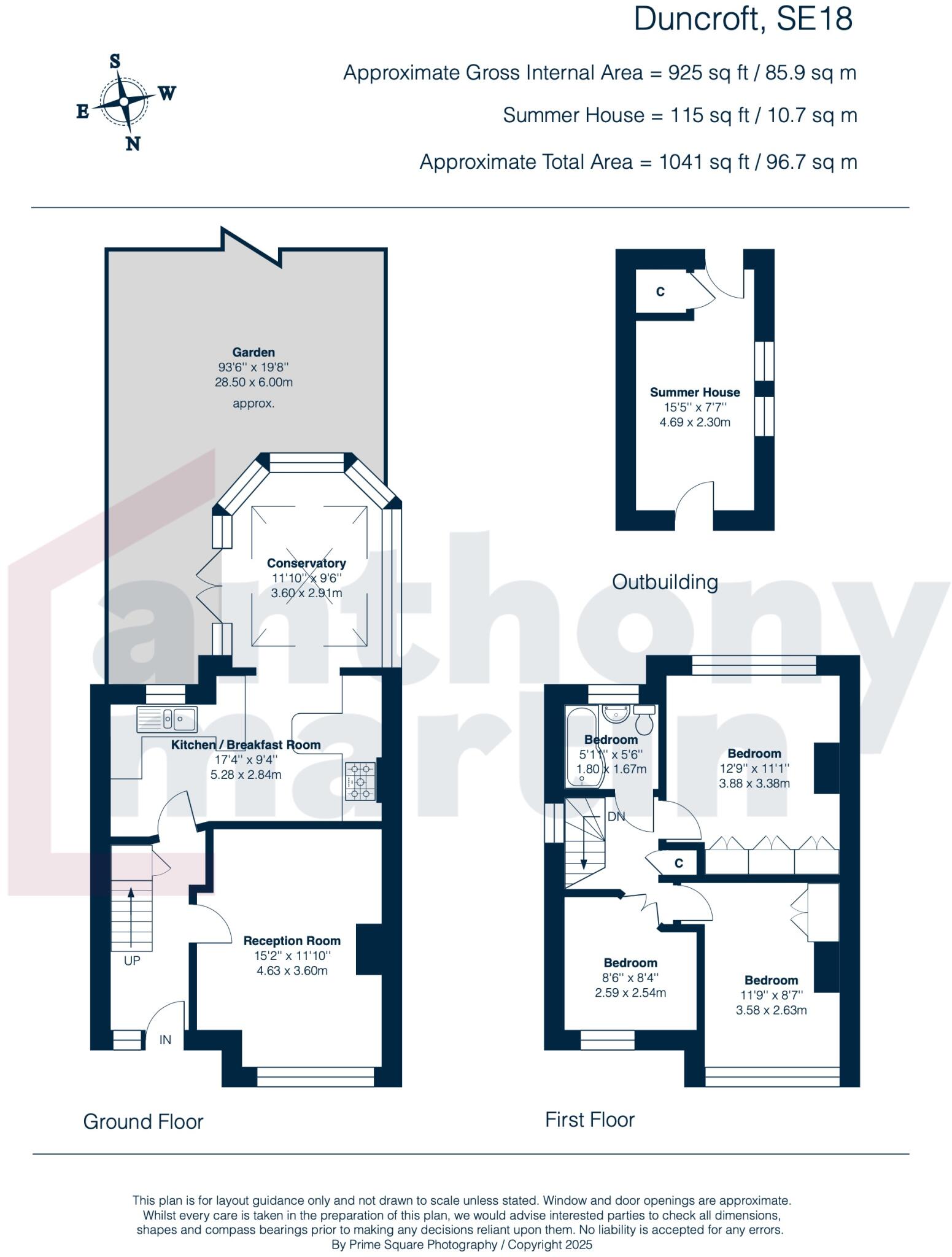 Duncroft, Plumstead, London, SE18 floorplan