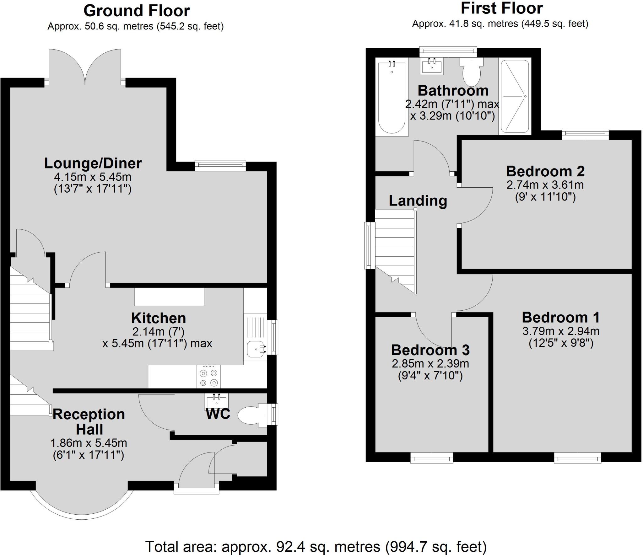 Brancaster Drive, Lincoln floorplan
