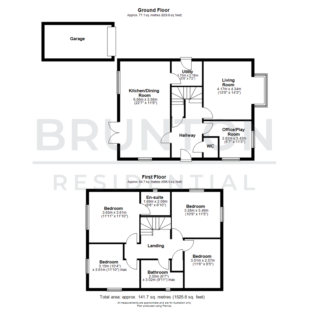 Hodgson Close, Callerton, Newcastle Upon Tyne, NE5 floorplan