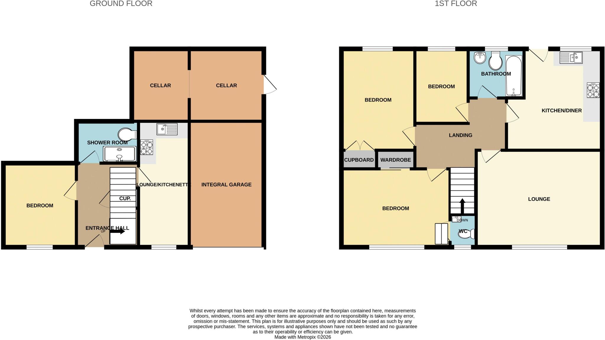 Newtons Road, Worle, Weston-Super-Mare - POTENTIAL ANNEXE floorplan