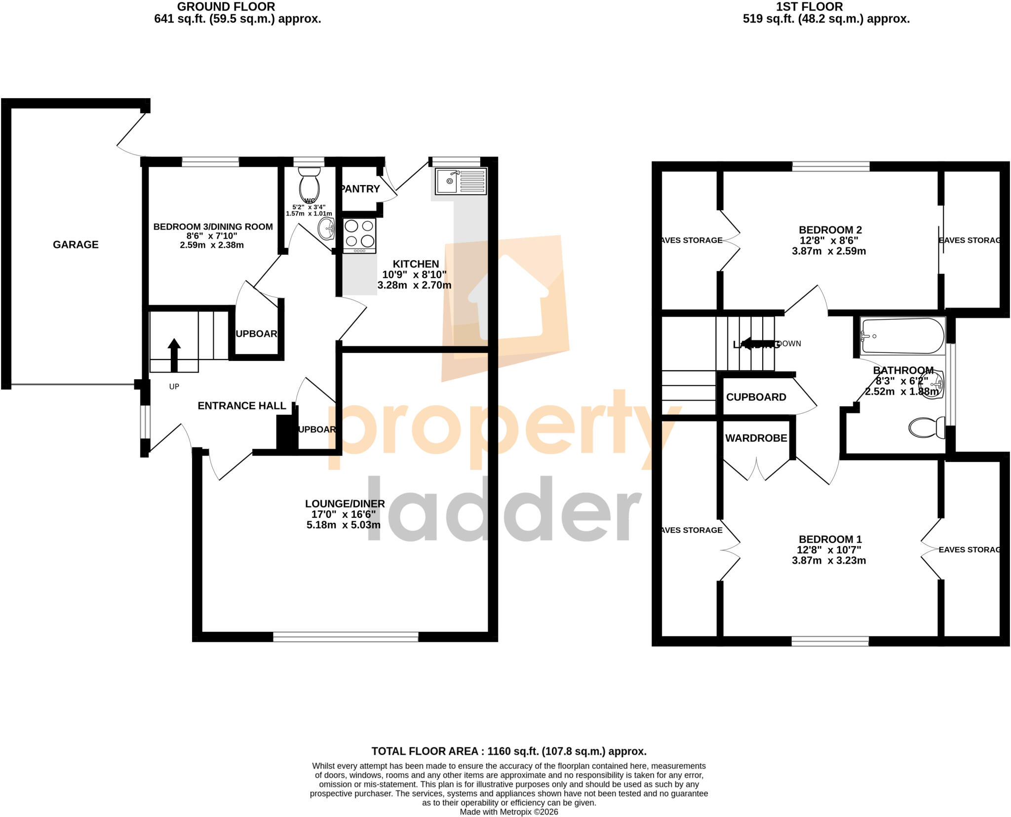 Proctor Road, Sprowston, Norfolk, NR6 floorplan
