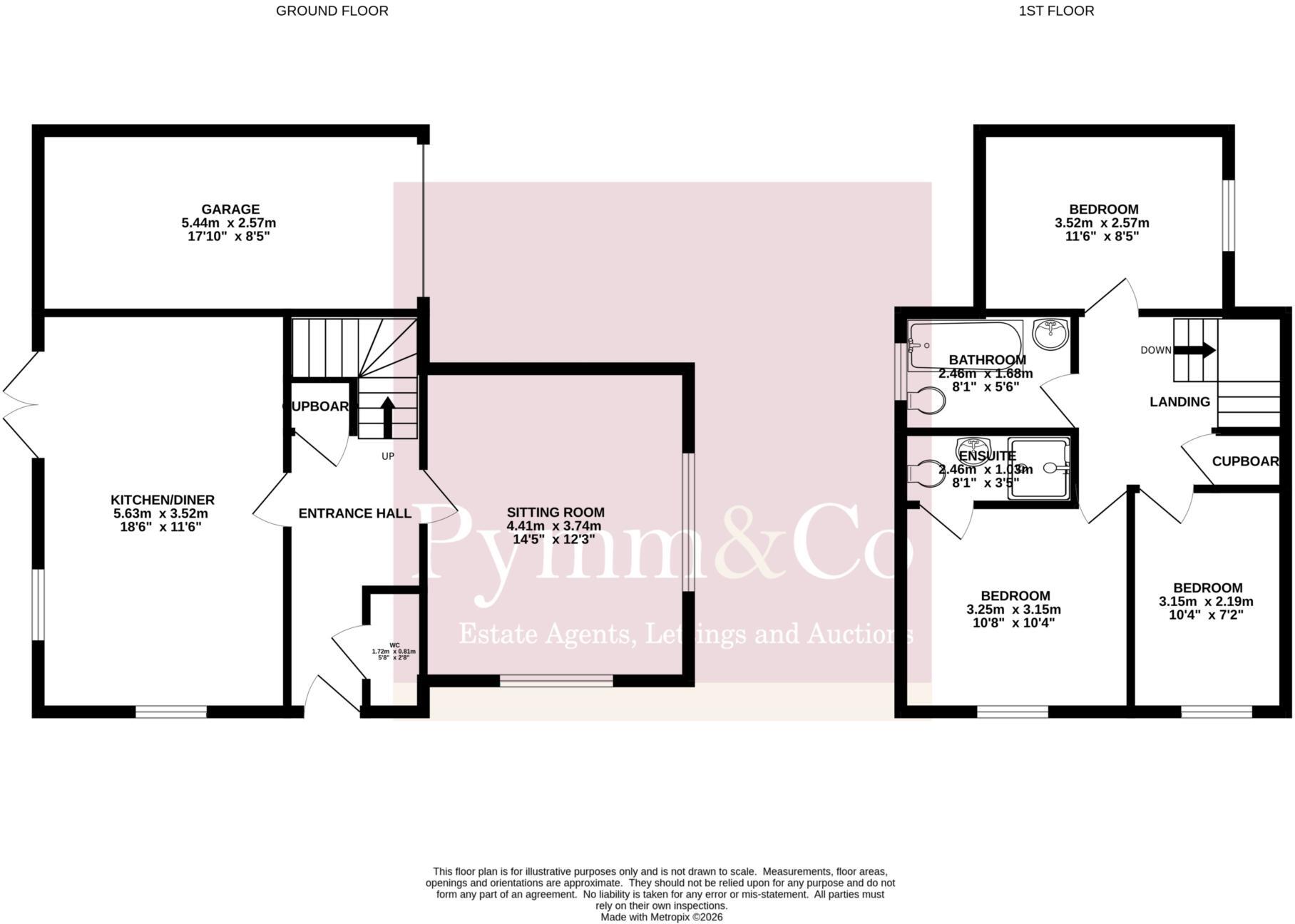 John Franklin Way, Erpingham floorplan