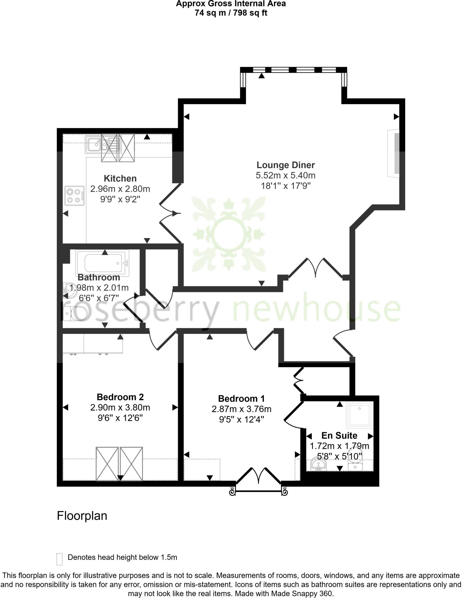 Swathmoor House, School Lane, Great Ayton, North Yorkshire floorplan
