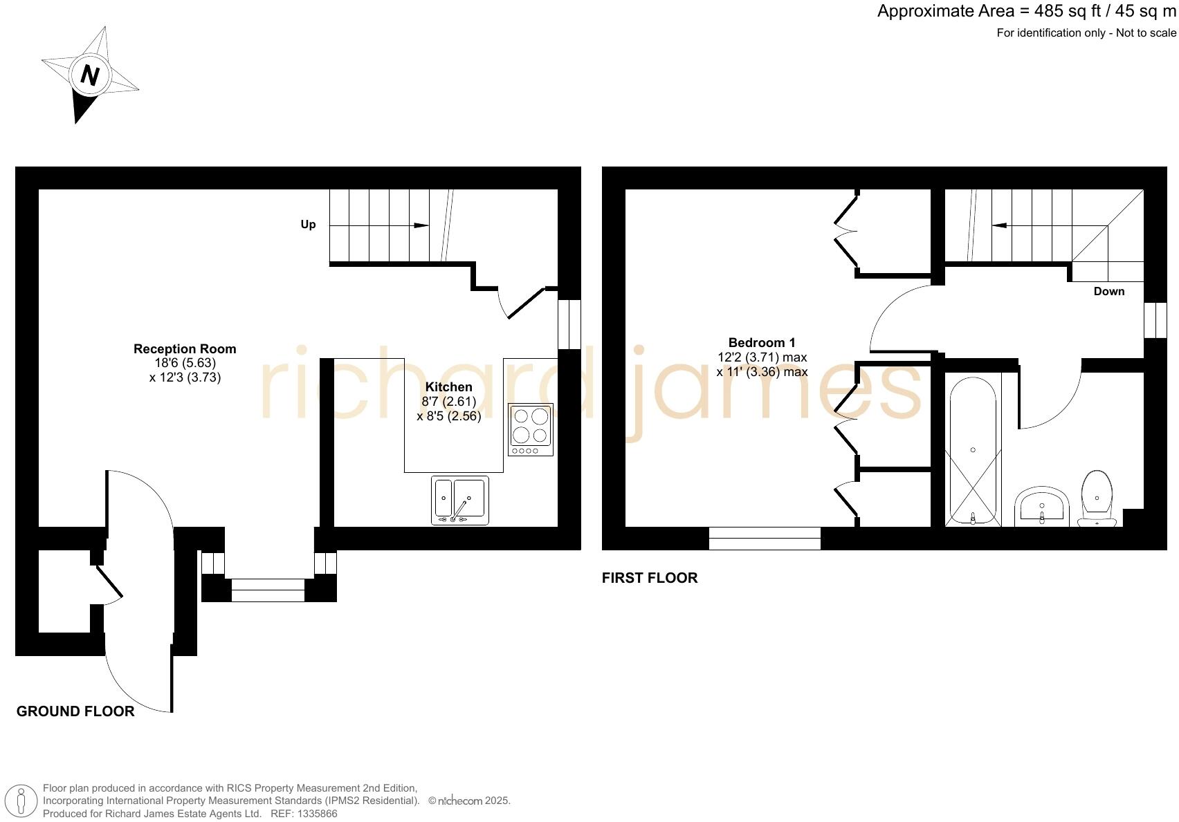 Burnet Close, Haydon Wick, Swindon, SN2 floorplan