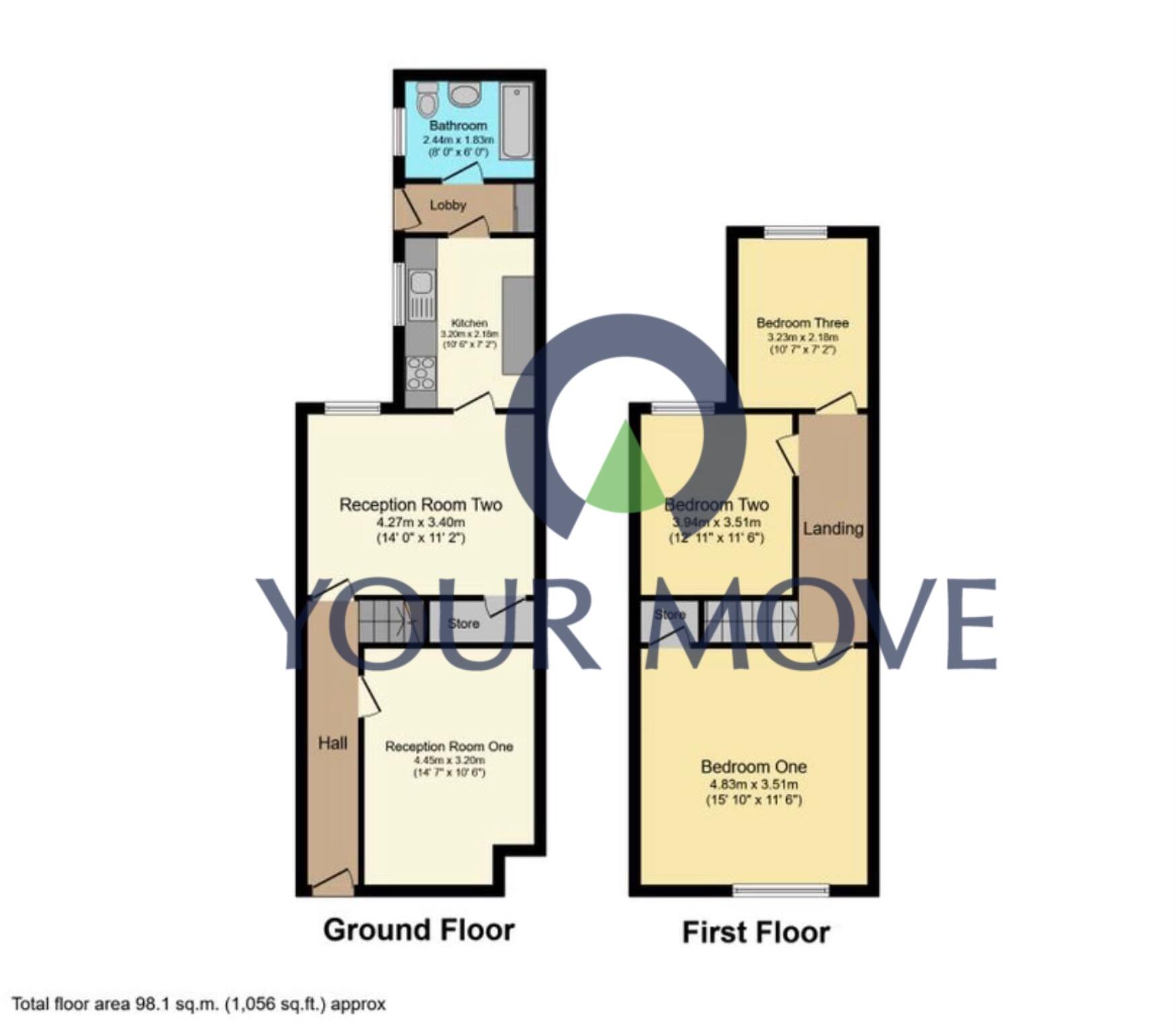 Burlington Road, Birmingham, West Midlands, B10 floorplan