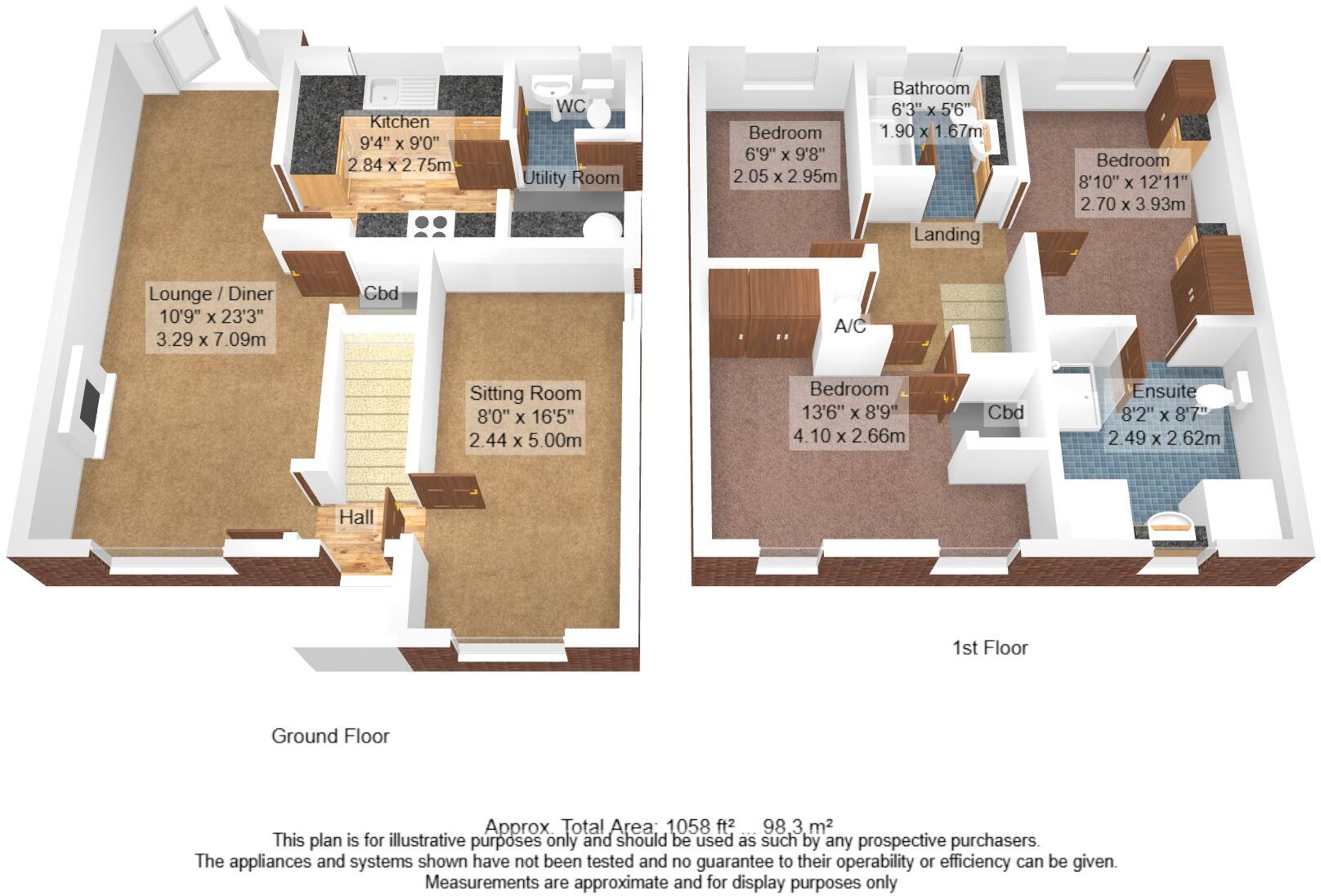Linnet Grove, Kendal, Cumbria, LA9 floorplan