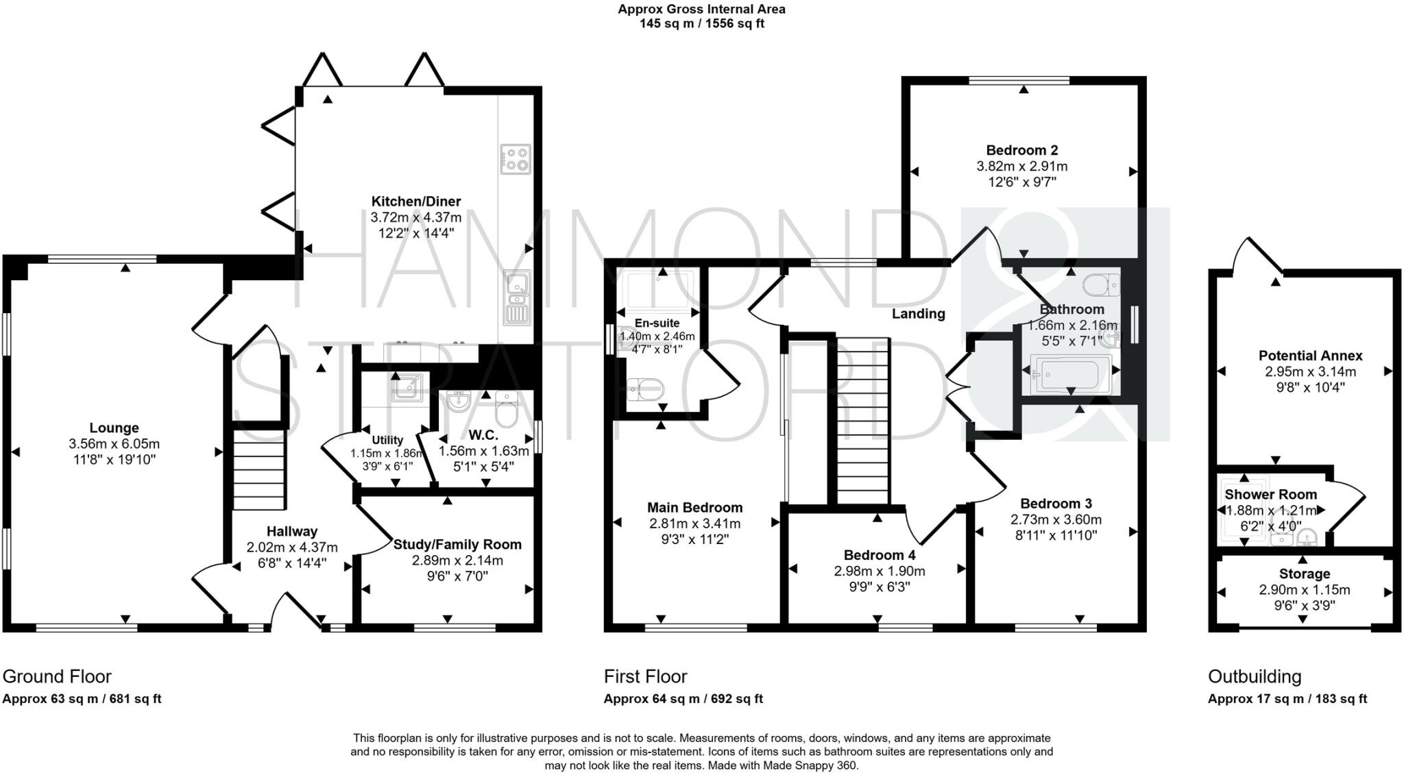 Serotine Avenue, Hethersett floorplan