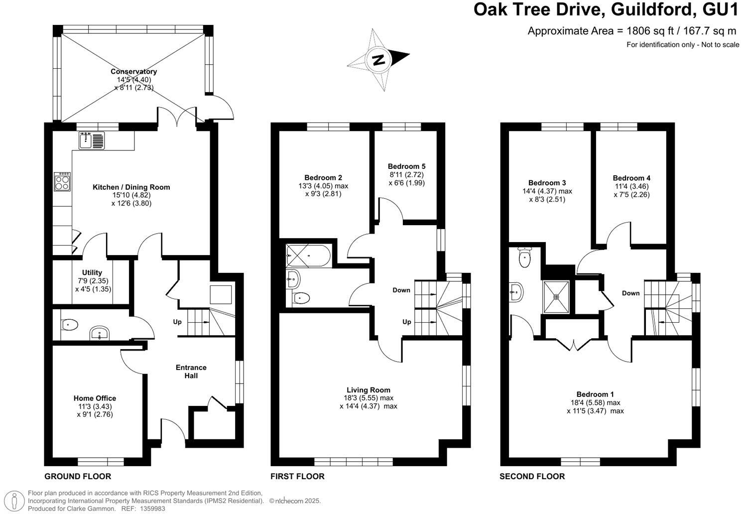 28, Oak Tree Drive, Guildford floorplan