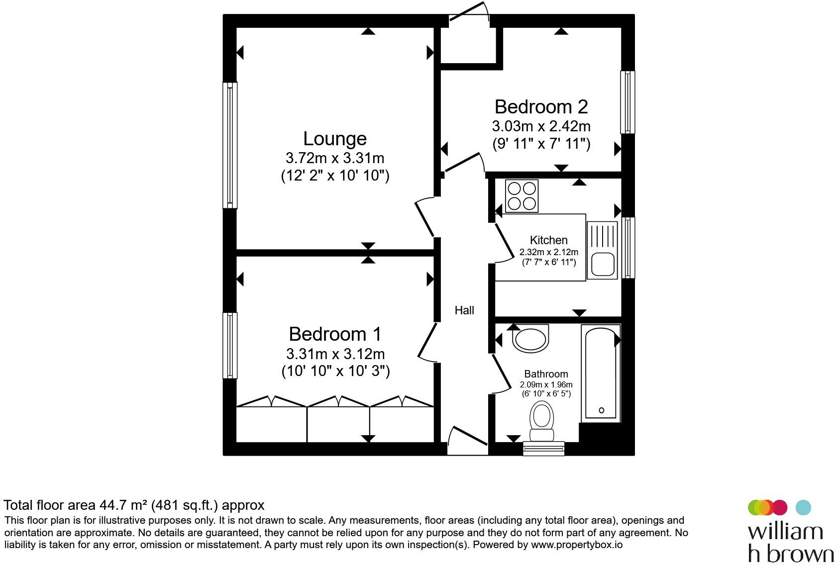 Willowdene, Watton At Stone, Hertford floorplan