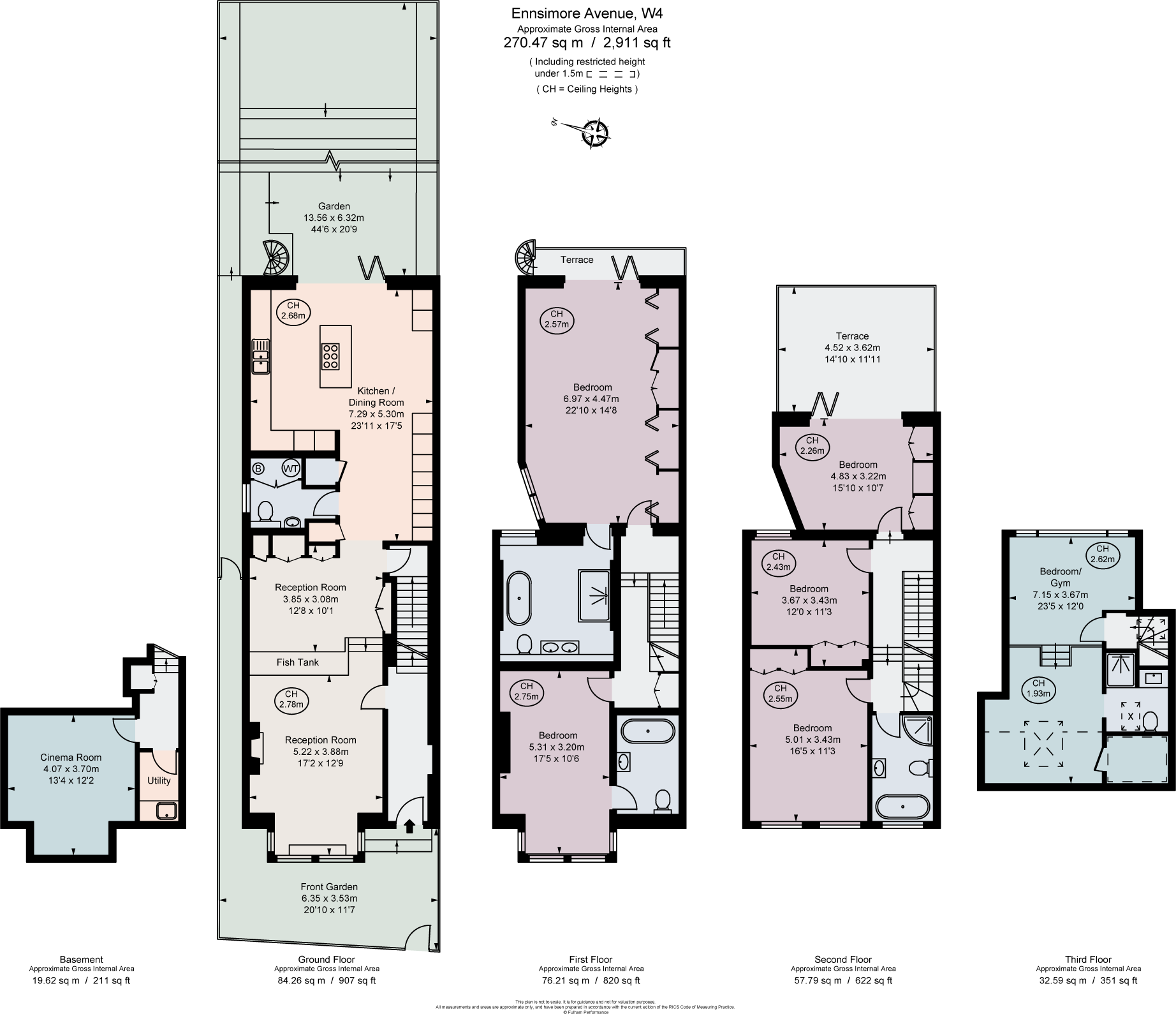 Ennismore Avenue, Chiswick, London, W4 floorplan
