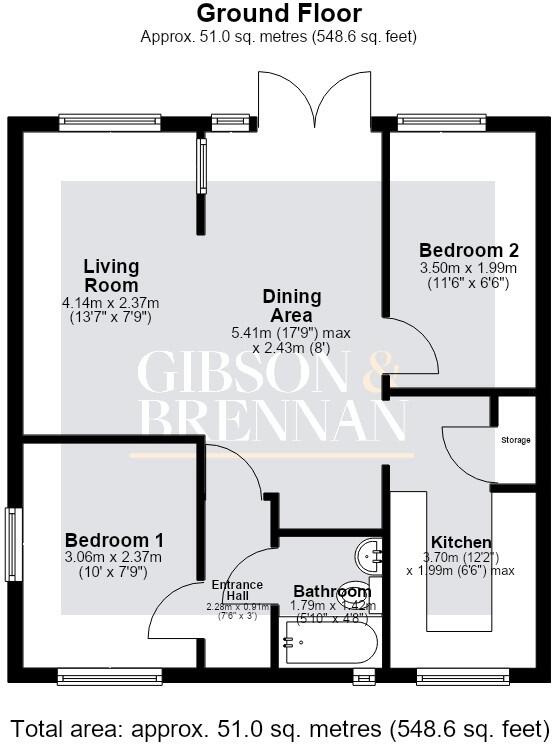 Calvert Drive, Basildon floorplan