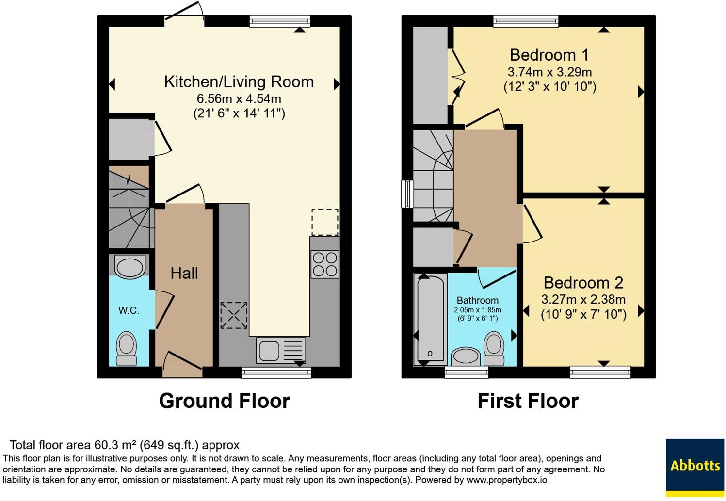 How Walk, Onehouse, Stowmarket, Suffolk, IP14 floorplan