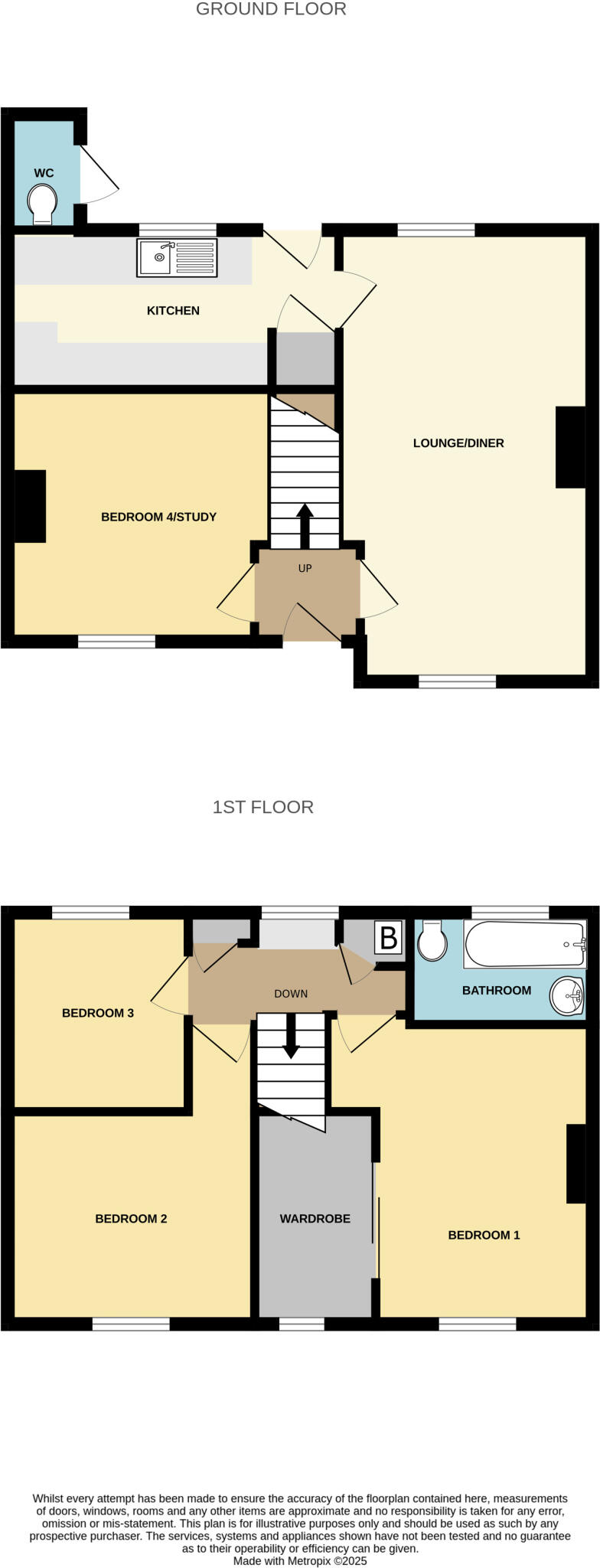 Highbridge Road, Burnham On Sea, Somerset, TA8 floorplan
