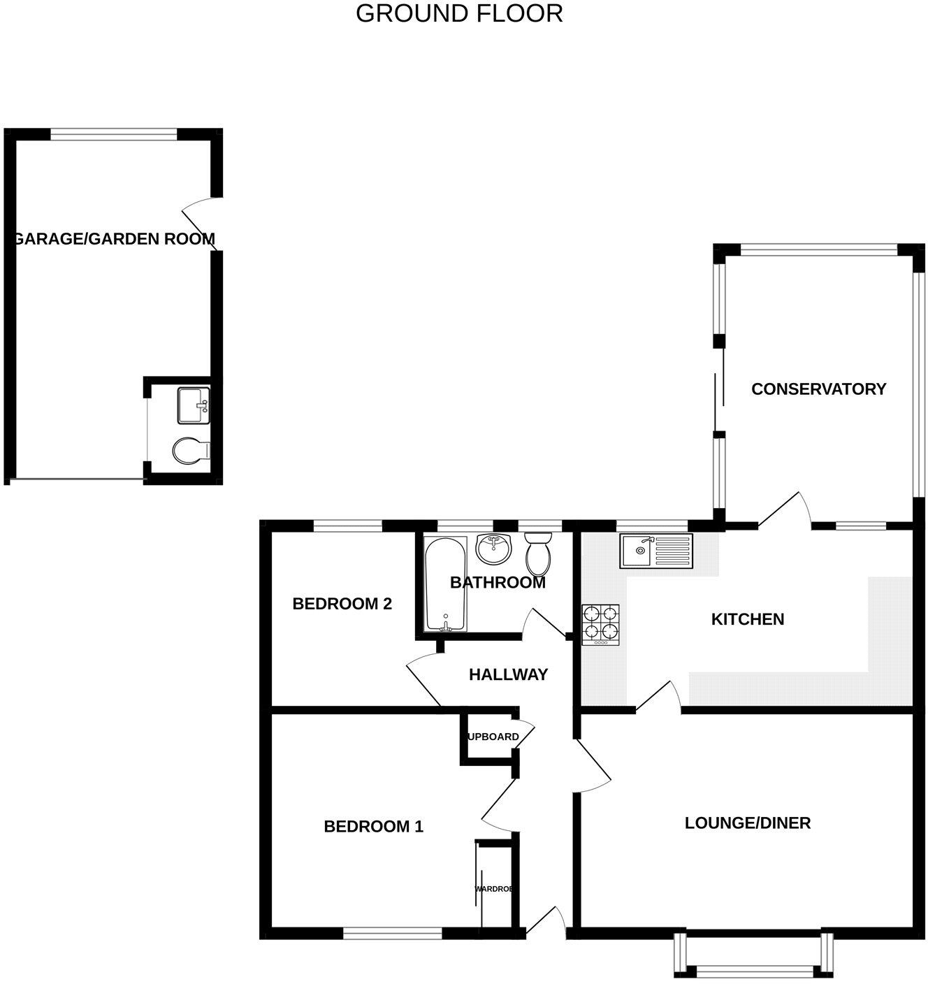 Burgess Drive, Fleet Hargate, Holbeach floorplan