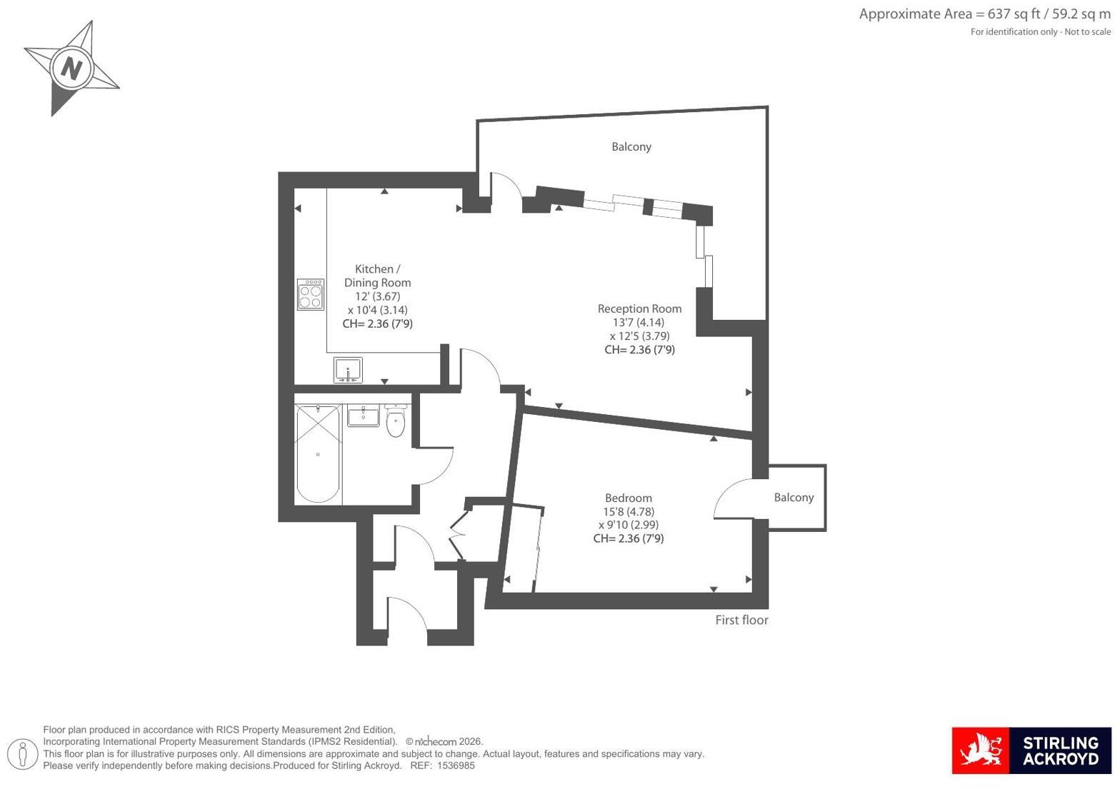 Richmond Road, London, E8 floorplan