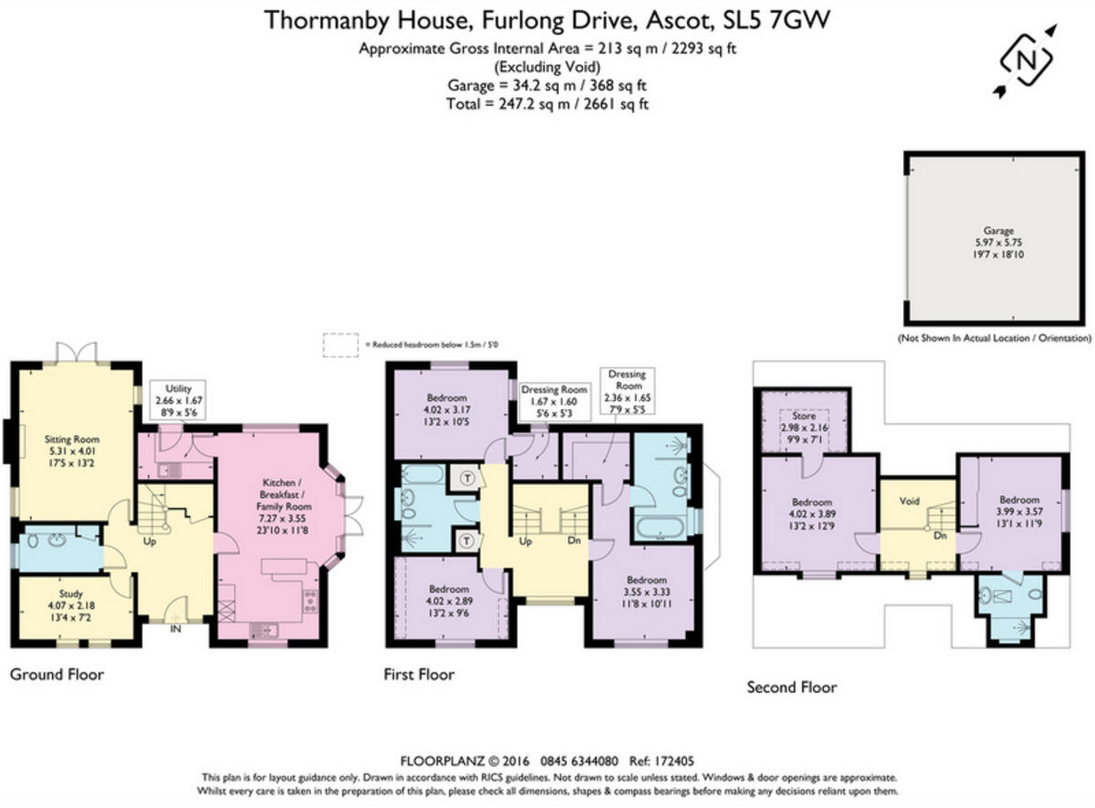 Furlong Drive, ASCOT floorplan