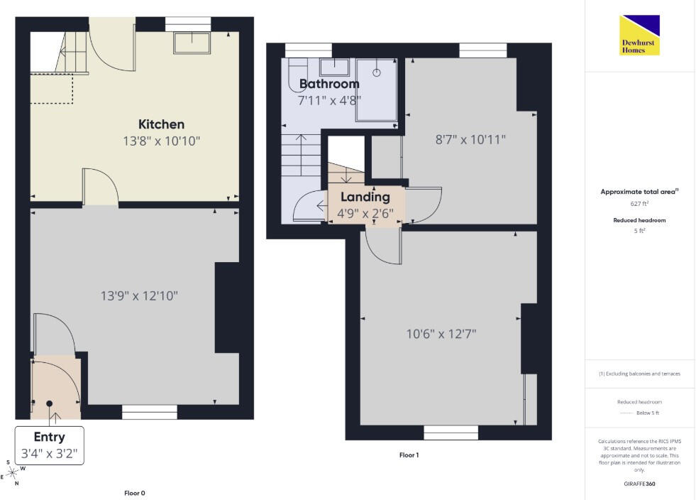 St. Georges Road,  Preston, PR1 floorplan