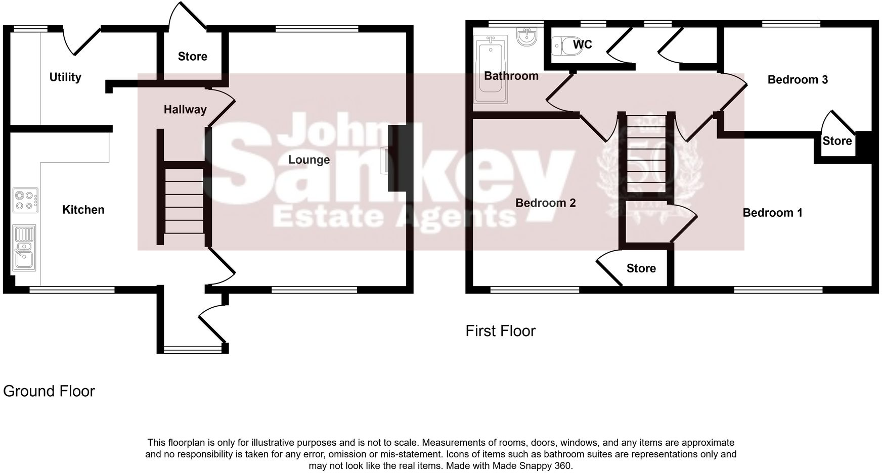 Cumberland Drive, Mansfield, NG19 floorplan