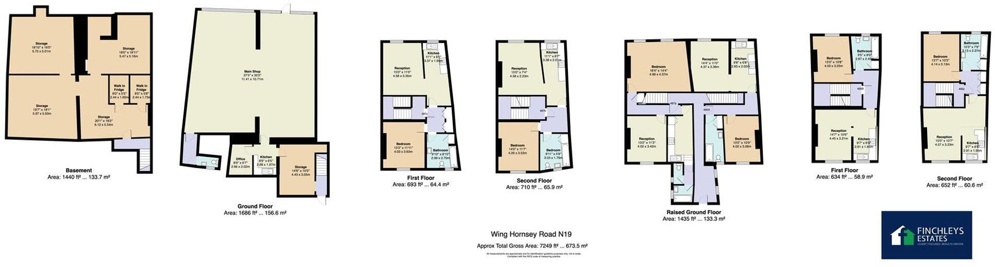 Hornsey Road, London, N19 floorplan